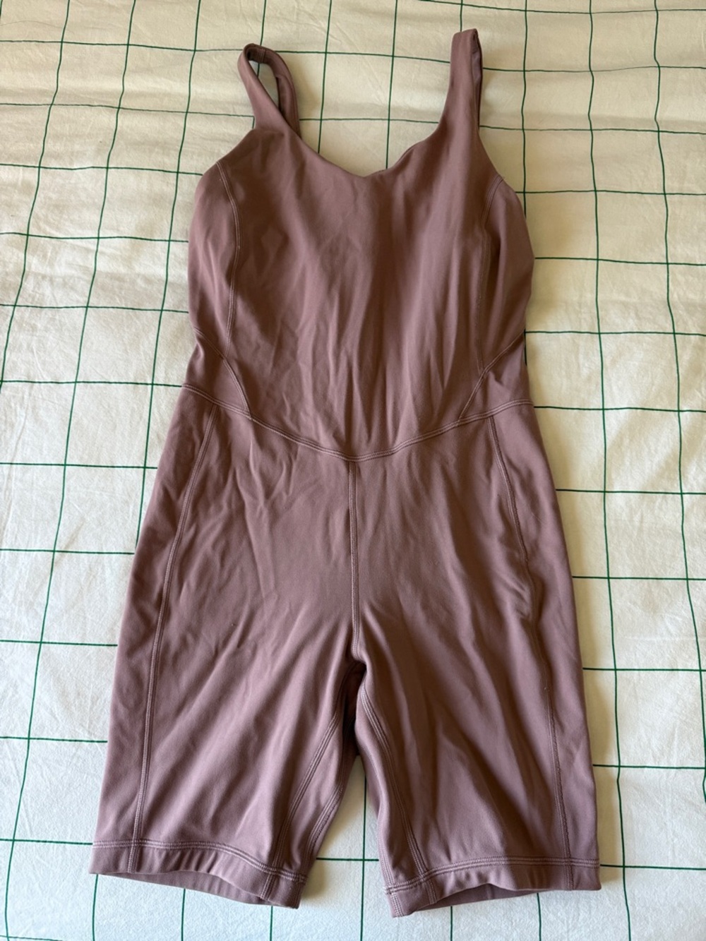 lululemon athletica Mauve Sleeveless Jumpsuit Romper